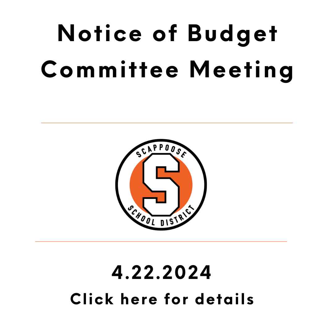 Budget meeting notice
